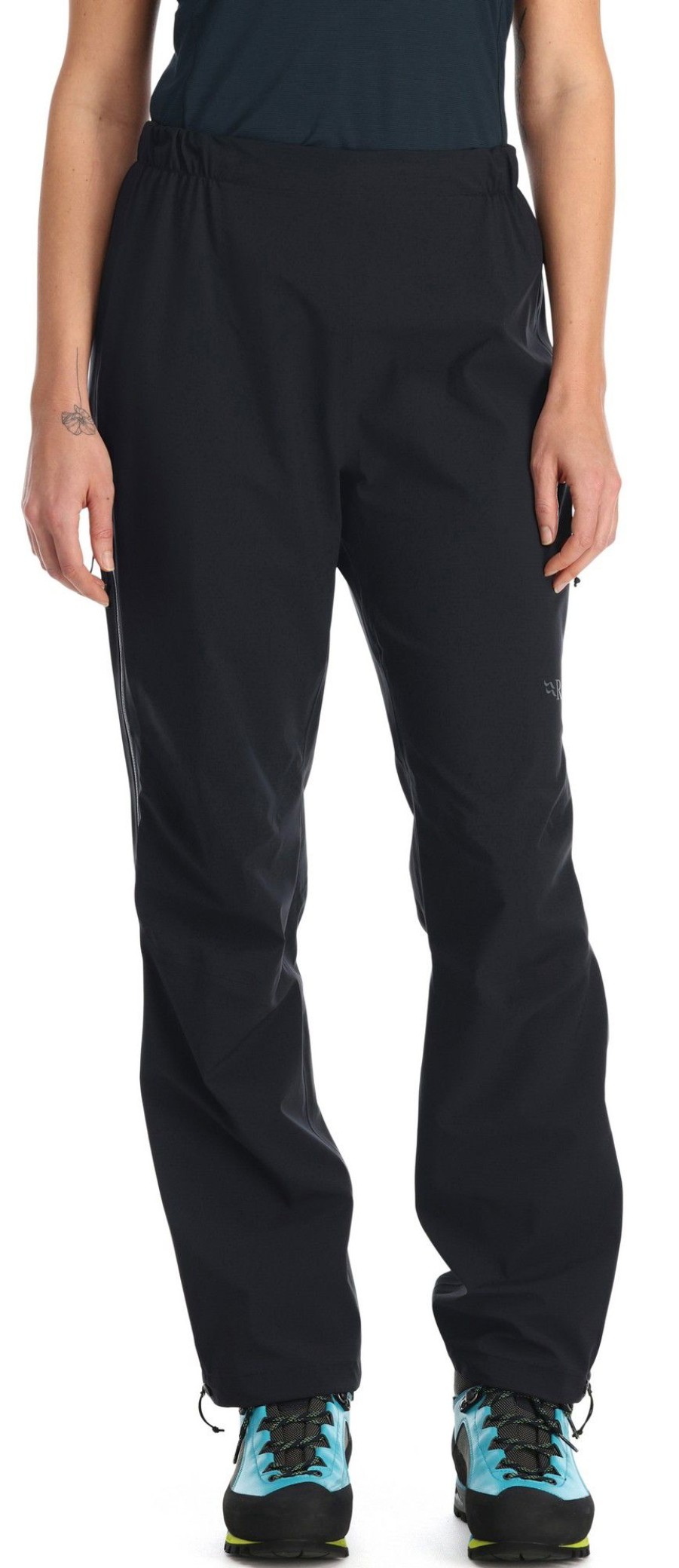 Clothing Rab Waterproof Trousers | Rab Womens Firewall Pants Black