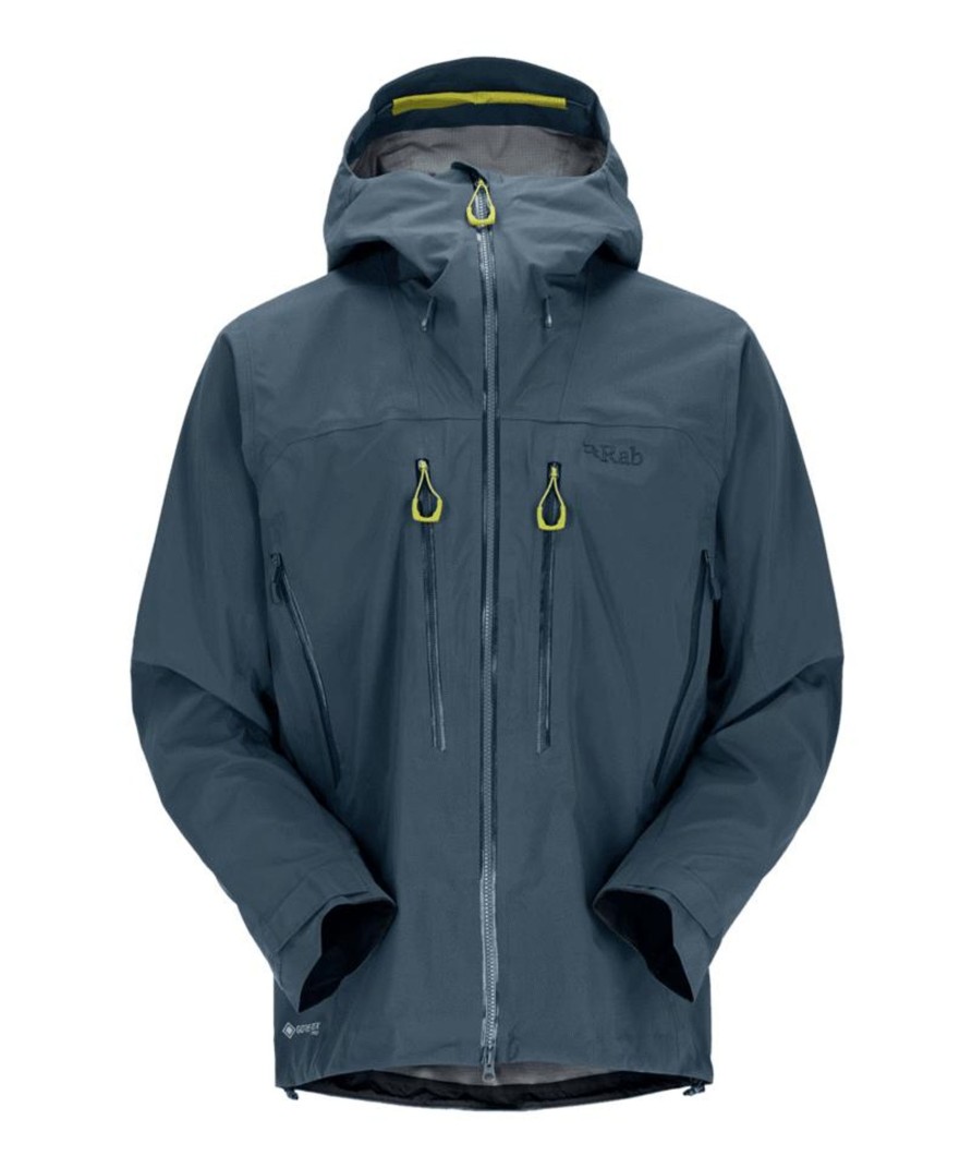 Clothing Rab Waterproof Jackets | Rab Mens Latok Extreme Gtx Jacket - Orion Blue