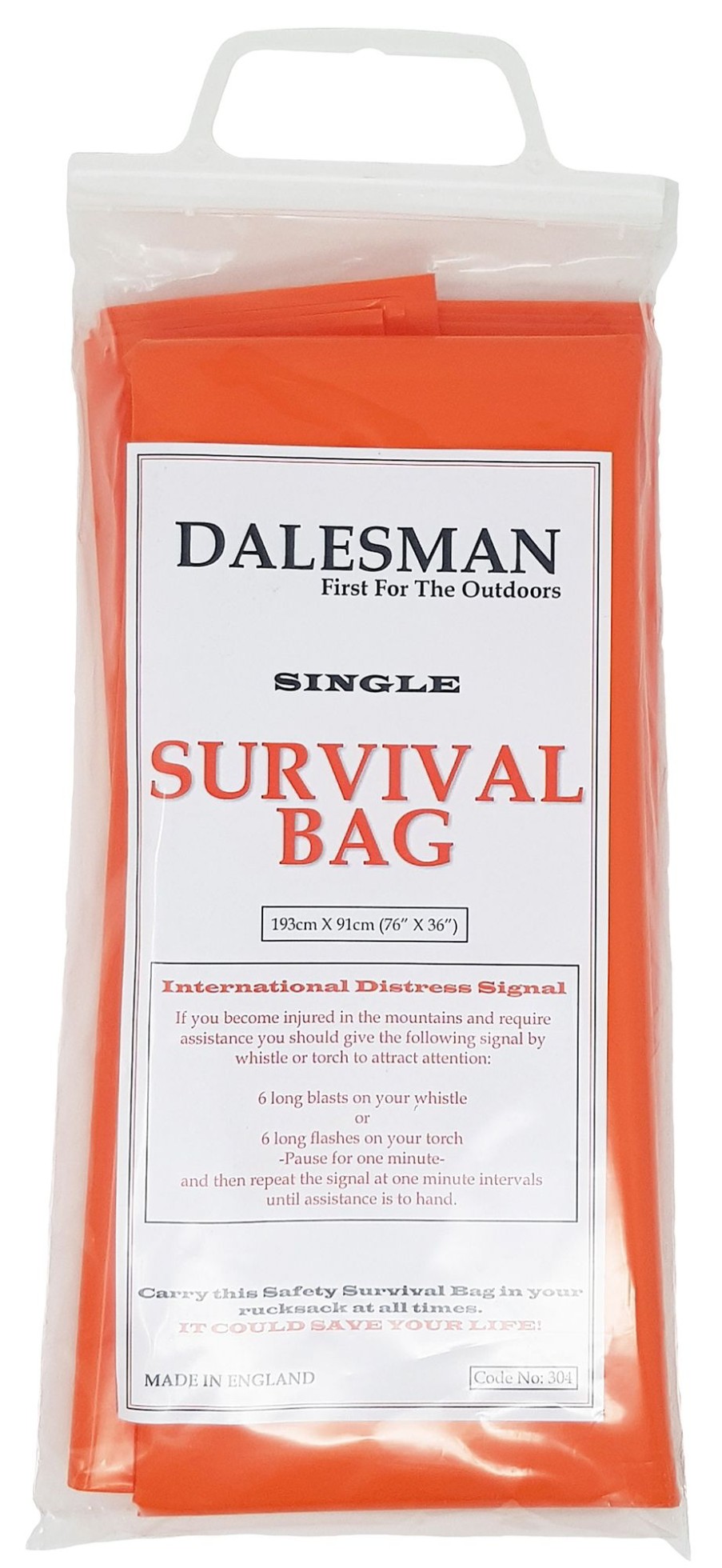 Equipment Dalesman Thermal Protection | Dalesman Survival Bag Orange