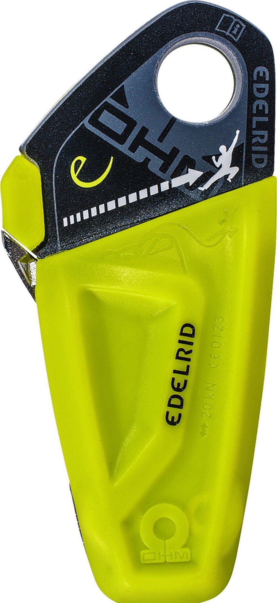 Equipment Edelrid Belay & Protection | Edelrid Ohm Assisted-Braking Resistor Green