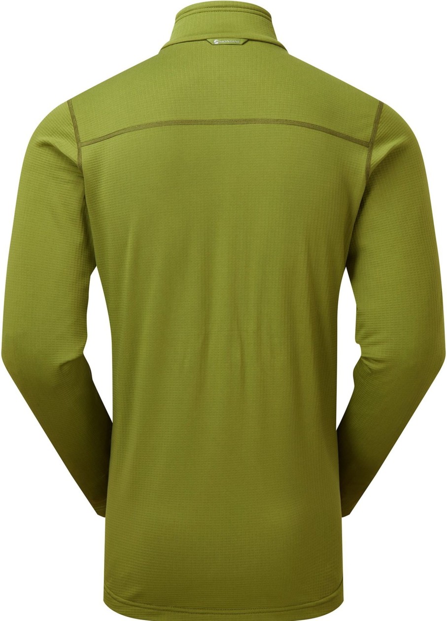 Clothing Montane Fleece & Mid Layer | Montane Mens Protium Pull-On - Alder Green