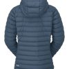 Clothing Rab Insulated Jackets | Rab Womens Infinity Microlight Jacket - Orion Blue