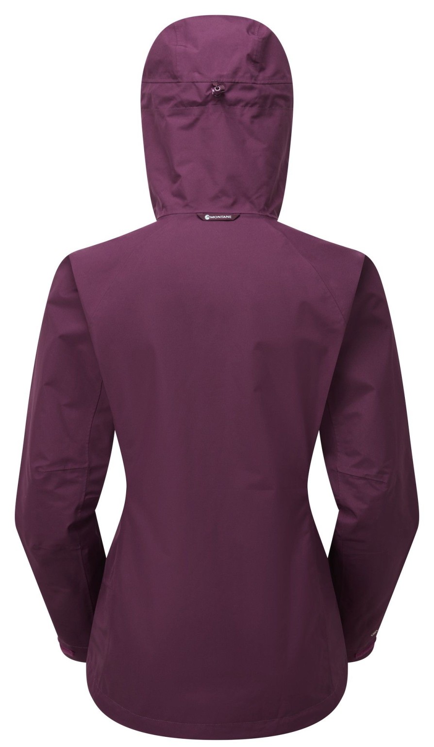 Clothing Montane Waterproof Jackets | Montane Womens Spirit Jacket - Saskatoon Berry Purple