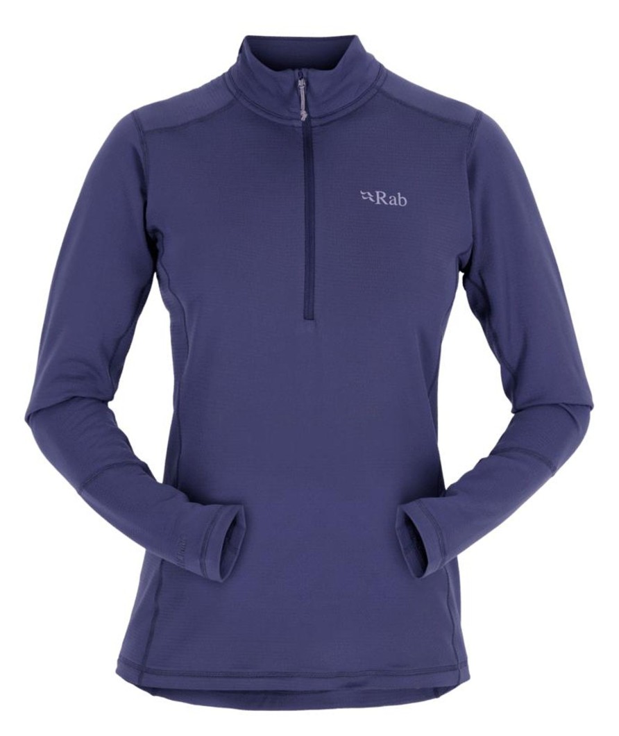 Clothing Rab T Shirts & Base Layers | Rab Womens Conduit Pull-On - Patriot Blue