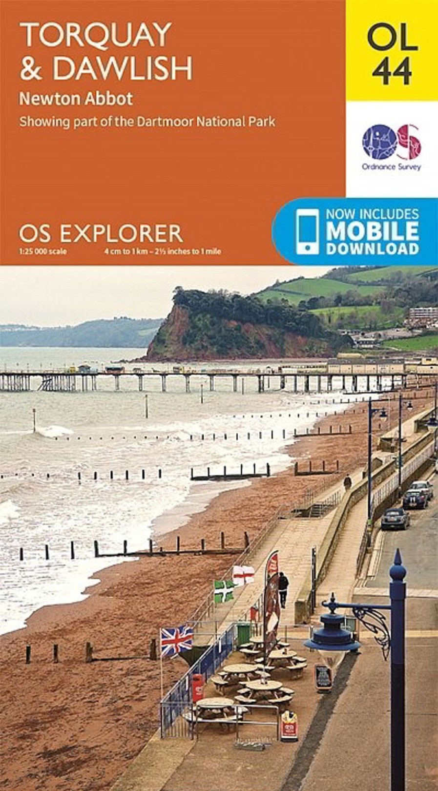 Equipment Ordnance Survey Maps And Books | Os Explorer Map Ol44 - Torquay And Dawlish, Newton Abbot Orange