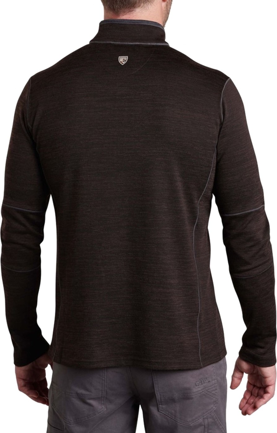 Clothing Kuhl Fleece & Mid Layer | Kuhl Mens Ryzer Sweater - Black Coffee Brown