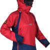 Clothing Paramo Waterproof Jackets | Paramo Womens Velez Evolution Hybrid Smock - Fire-Midnight Red