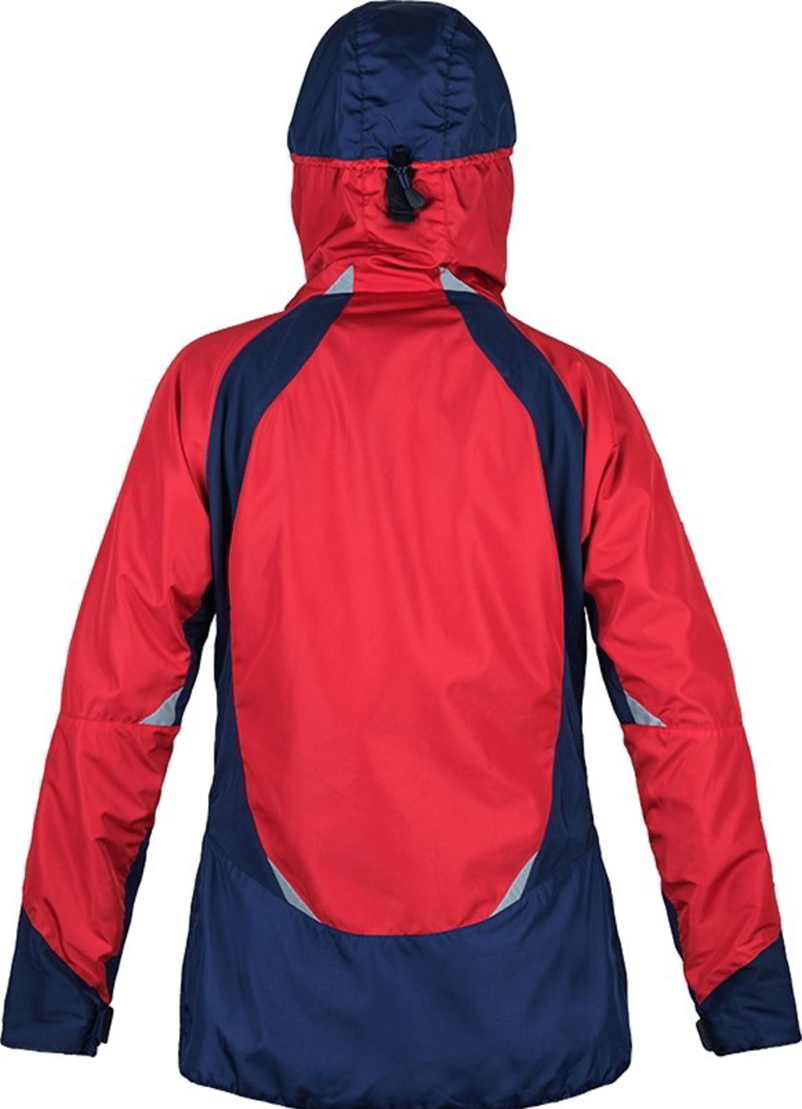 Clothing Paramo Waterproof Jackets | Paramo Womens Velez Evolution Hybrid Smock - Fire-Midnight Red