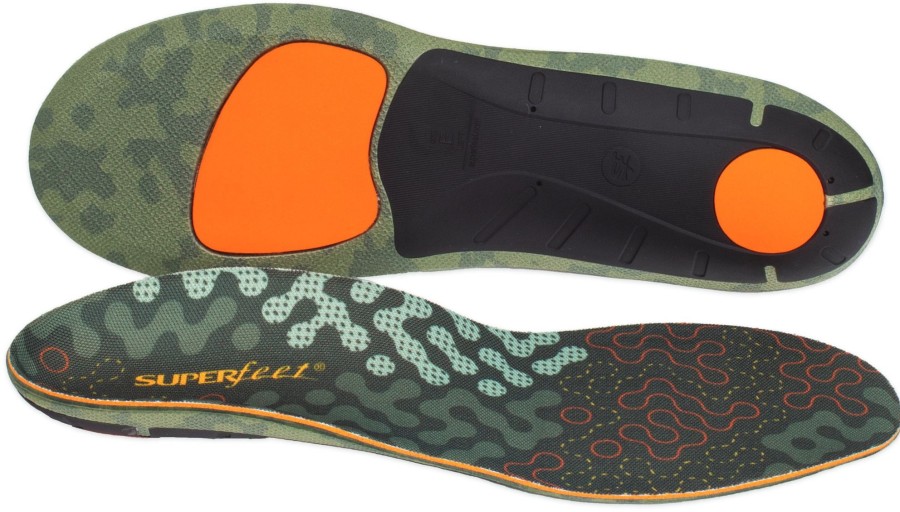 Footwear Superfeet Footbeds & Insoles | Superfeet Adapt Hike Max Insoles Green