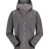 Clothing Rab Waterproof Jackets | Rab Mens Latok Alpine Gtx Jacket - Graphene Grey