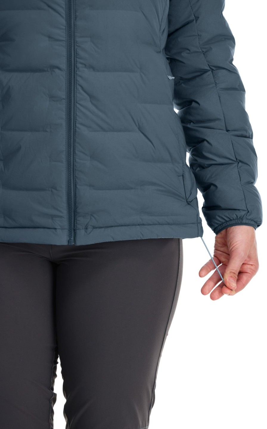 Clothing Rab Insulated Jackets | Rab Womens Cubit Stretch Down Hoody - Orion Blue