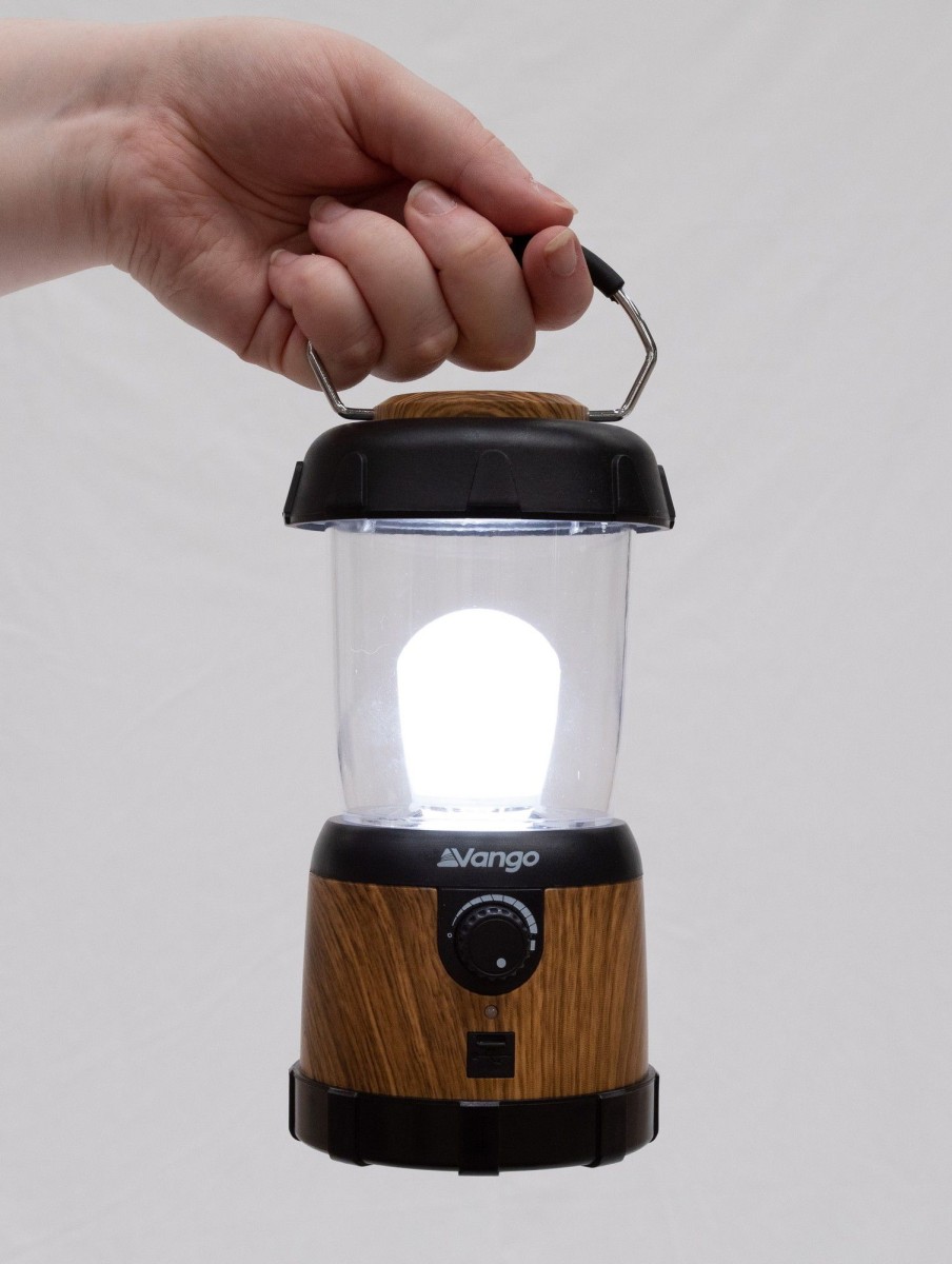 Equipment Vango Lanterns | Vango Nova 200 Recharge Usb Lantern Brown