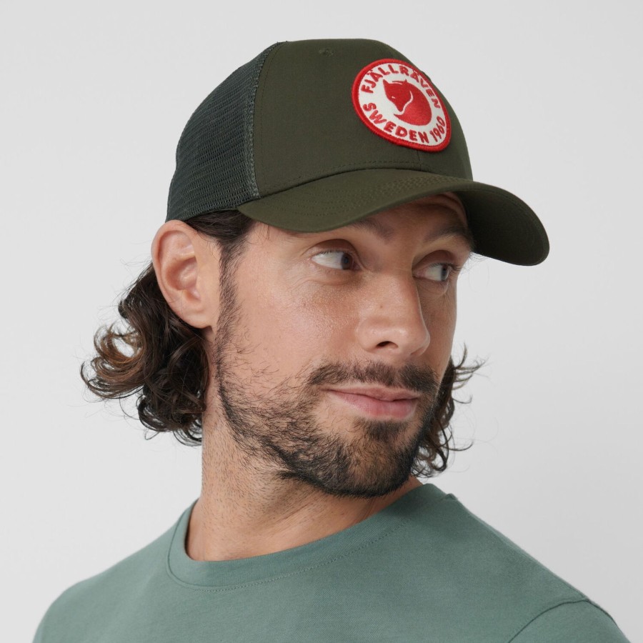 Clothing Fjallraven Hats | Fjallraven 1960 Logo Langtradarkeps Cap Black