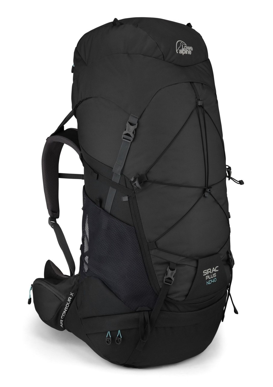 Rucksacks Lowe Alpine Backpacking Packs | Lowe Alpine Womens Sirac Plus Nd40 Rucksack - Ebony Black