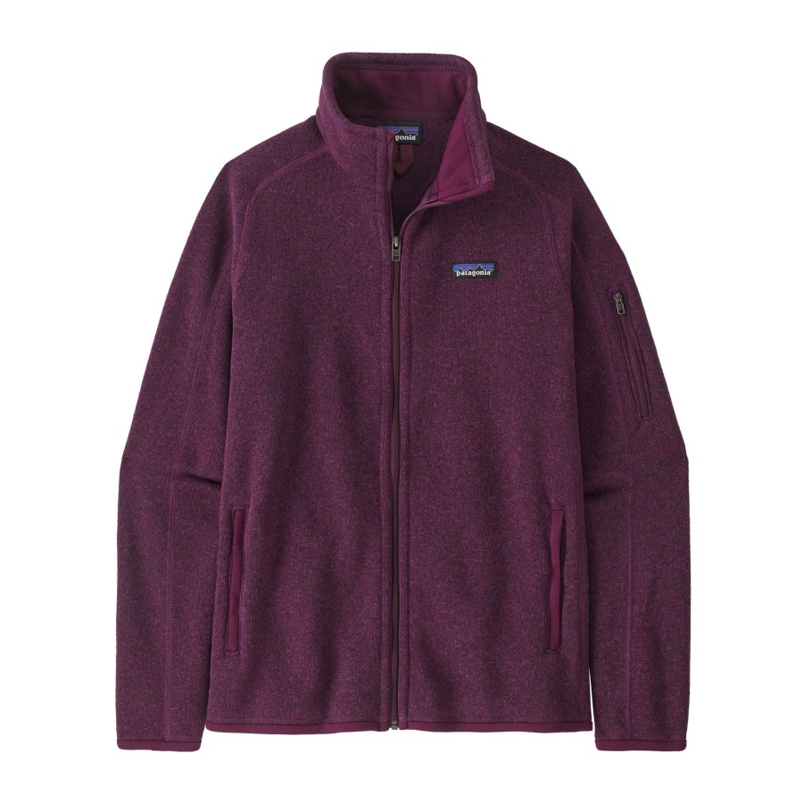 Clothing Patagonia Fleece & Mid Layer | Patagonia Womens Better Sweater Jacket - Night Plum Purple