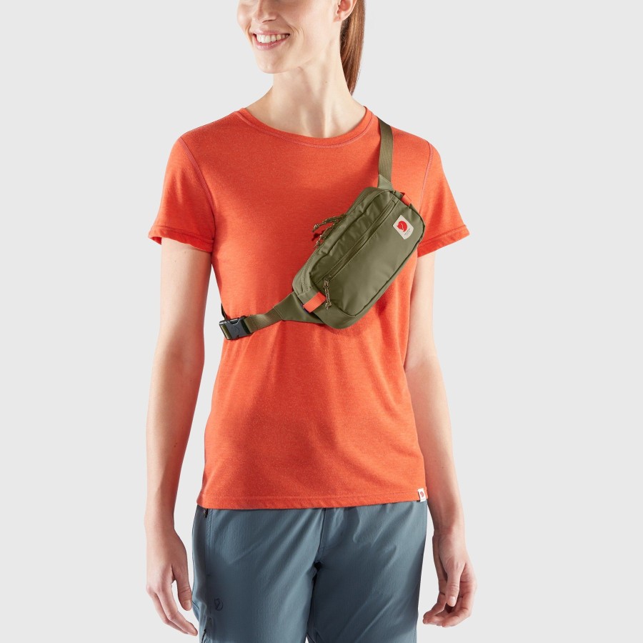 Rucksacks Fjallraven Hip Packs & Crossbody'S | Fjallraven High Coast Hip Pack - Clay Beige