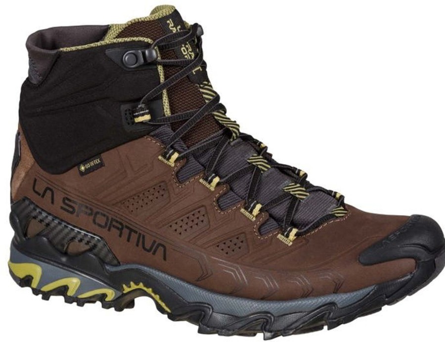 Footwear La Sportiva Mid Height Boots | La Sportiva Mens Ultra Raptor Ii Mid Leather Gtx Boots - Chocolate-Cedar Brown