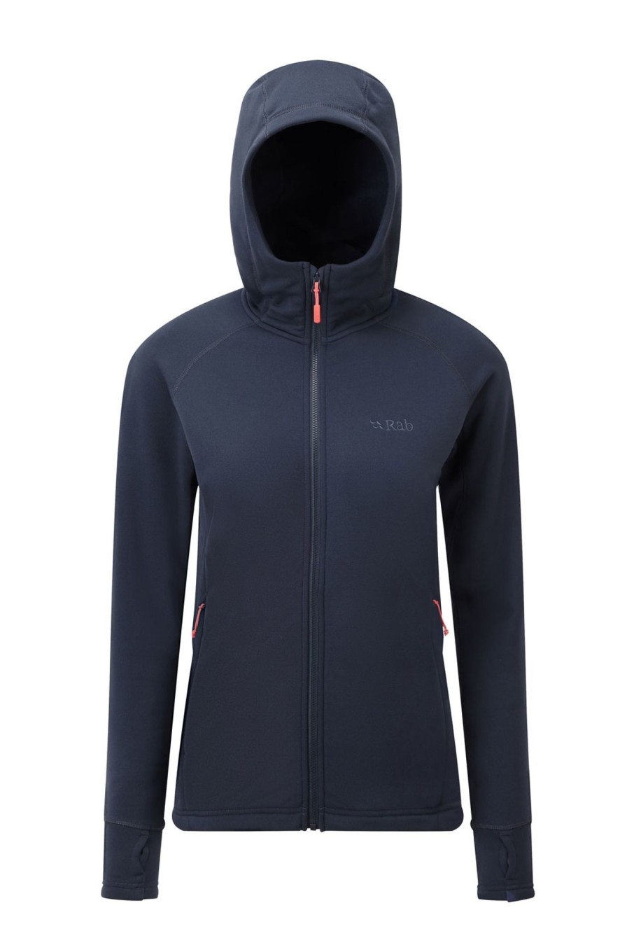 Clothing Rab Fleece & Mid Layer | Rab Womens Power Stretch Pro Jacket - Deep Ink Blue