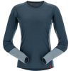 Clothing Rab T Shirts & Base Layers | Rab Womens Syncrino Base Ls Tee - Orion Blue