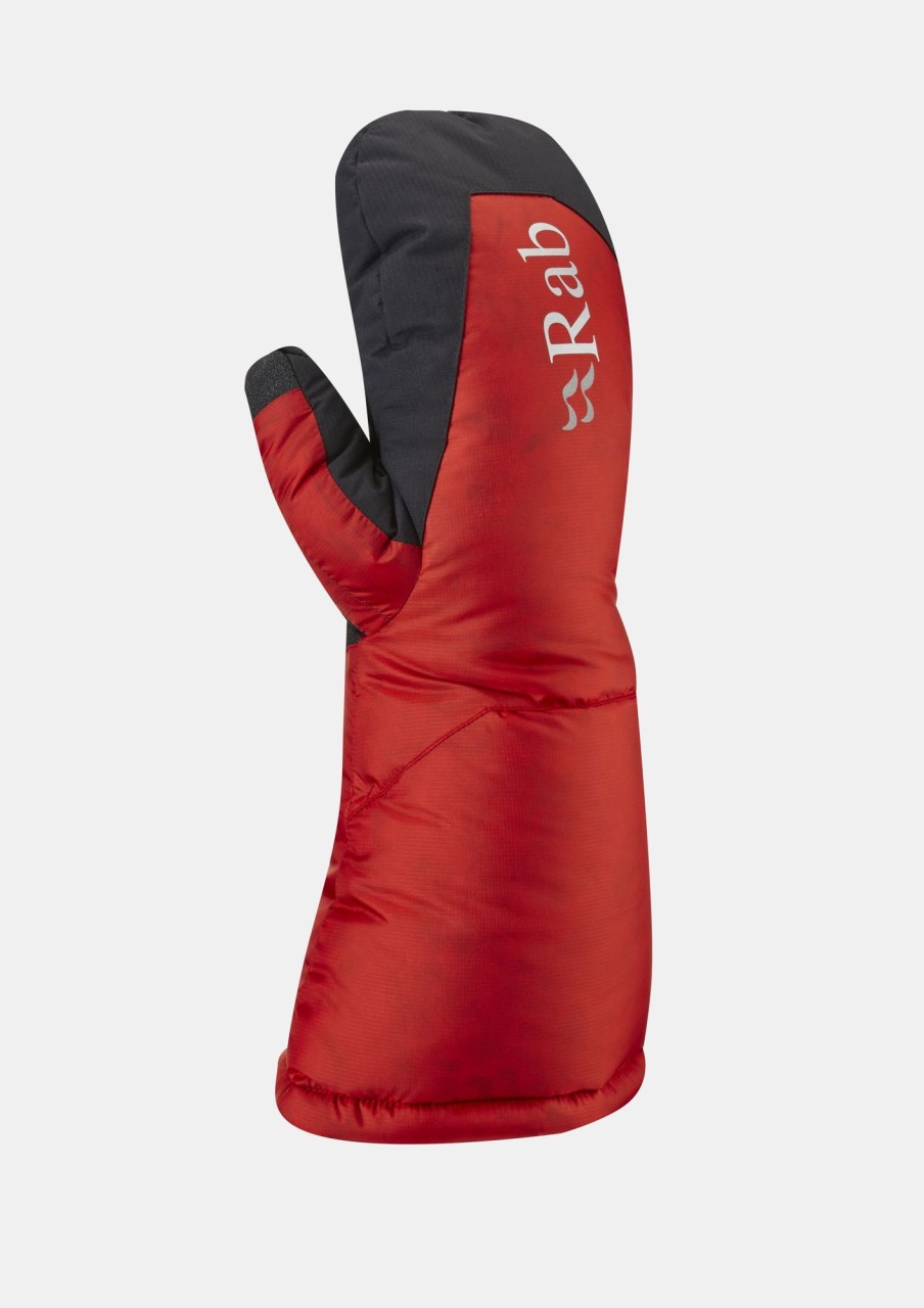 Clothing Rab Gloves | Rab Endurance Down Mitt - Fiery Red