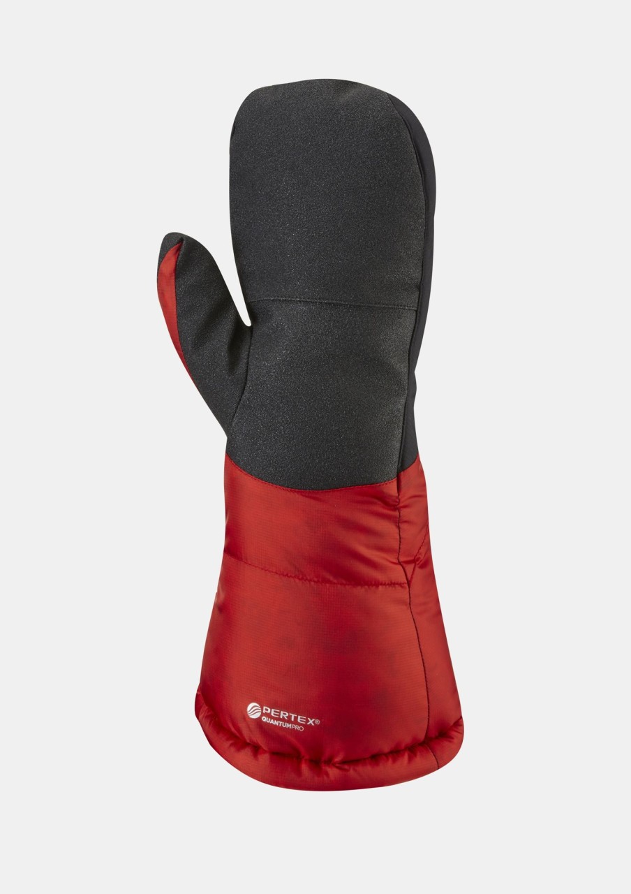 Clothing Rab Gloves | Rab Endurance Down Mitt - Fiery Red