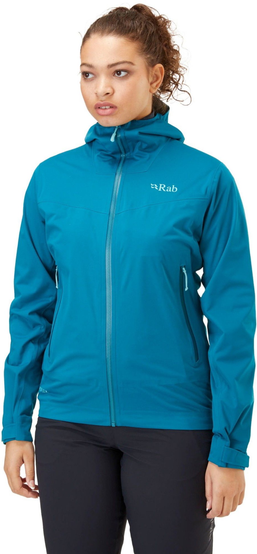 Clothing Rab Softshell Jackets | Rab Womens Kinetic 2.0 Jacket - Ultramarine Blue