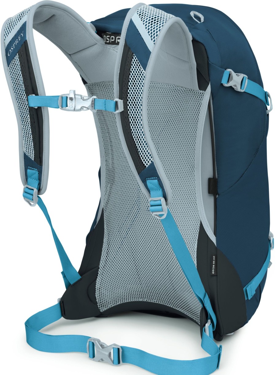 Rucksacks Osprey Day Packs | Osprey Hikelite 26 Rucksack - Atlas Blue