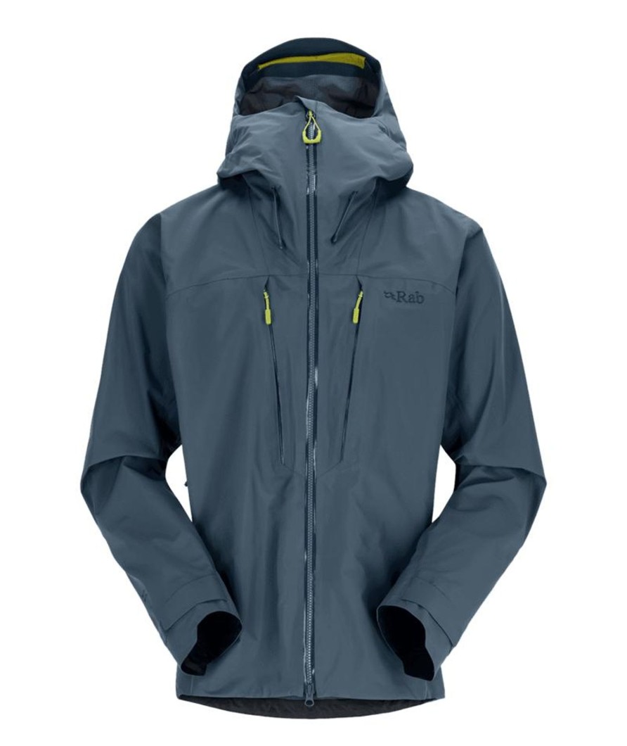 Clothing Rab Waterproof Jackets | Rab Mens Latok Alpine Gtx Jacket - Orion Blue