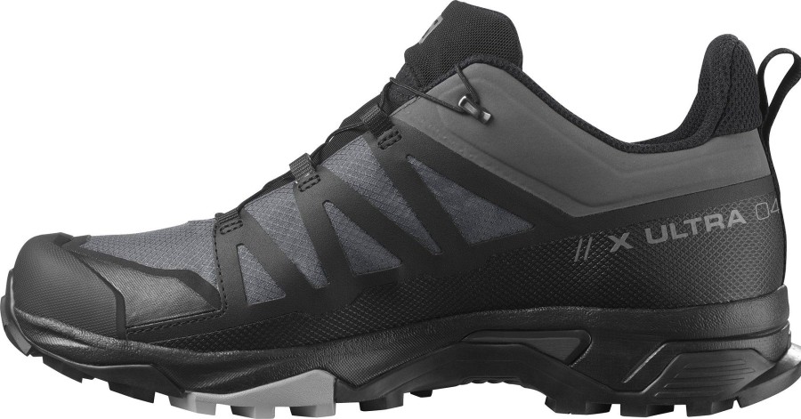 Footwear Salomon Walking Shoes | Salomon Mens X Ultra 4 Gtx Shoes - Magnet Monument Black