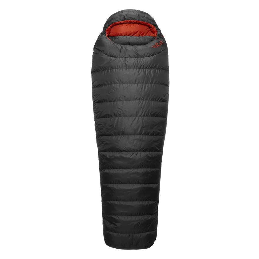 Camping Rab Backpacking & Lightweight Sleeping Bags | Rab Ascent 500 Sleeping Bag - Extra Long Wide - Graphene Grey