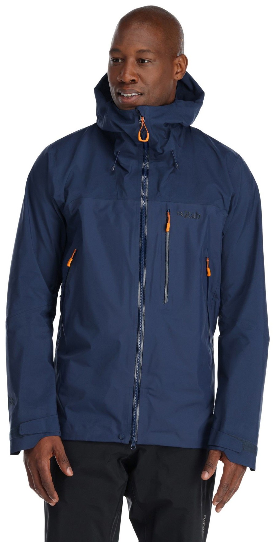 Clothing Rab Waterproof Jackets | Rab Mens Latok Mountain Gtx Jacket - Deep Ink Blue