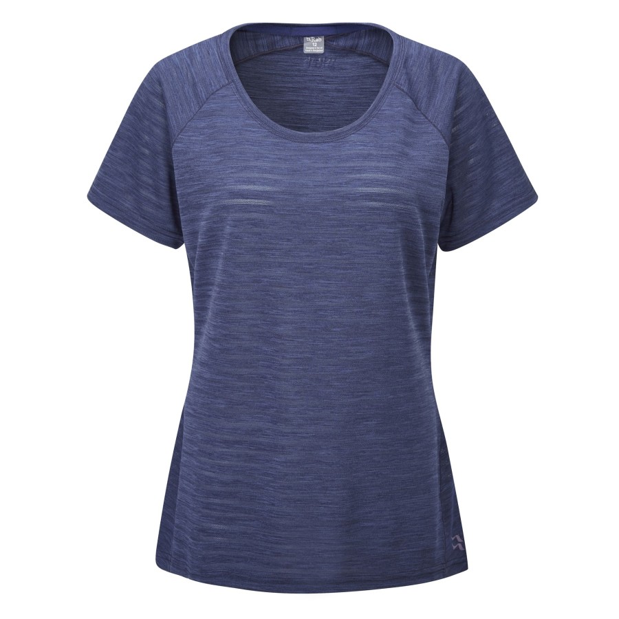 Clothing Rab T Shirts & Base Layers | Rab Womens Wisp Tee - Patriot Blue