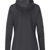 Clothing Rab Softshell Jackets | Rab Womens Kinetic 2.0 Jacket - Beluga Grey