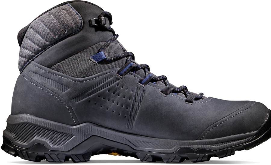 Footwear Mammut Mid Height Boots | Mammut Mens Mercury Iv Mid Gtx Boots - Dark Titanium-Black Grey