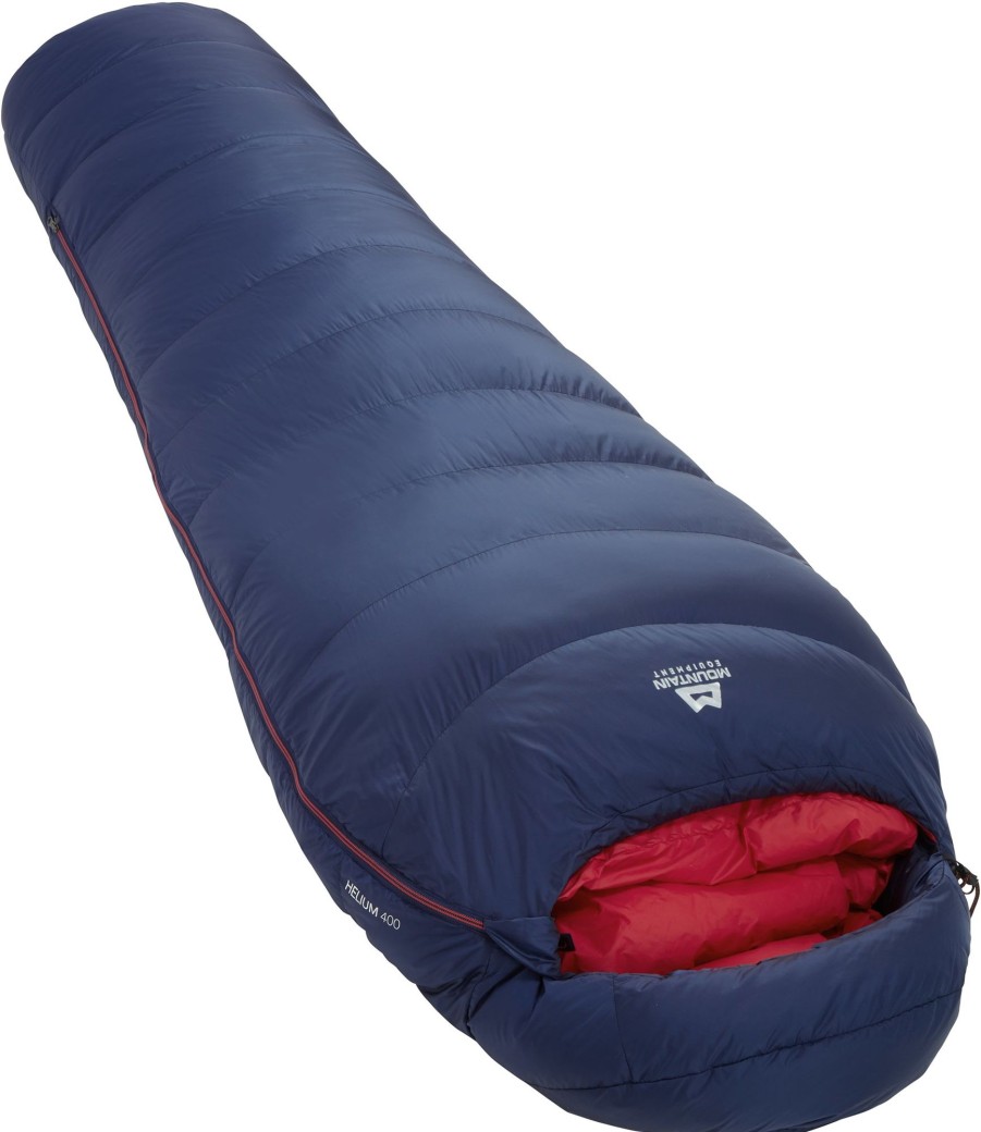 Camping Mountain Equipment Backpacking & Lightweight Sleeping Bags | Mountain Equipment Womens Helium 400 Sleeping Bag - Medieval Blue