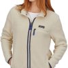 Clothing Patagonia Fleece & Mid Layer | Patagonia Womens Retro Pile Jacket - Natural White