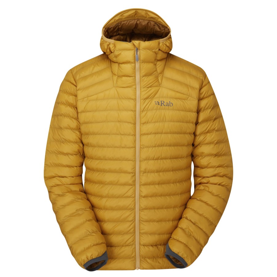 Clothing Rab Insulated Jackets | Rab Mens Cirrus Alpine Jacket - Sahara Yellow