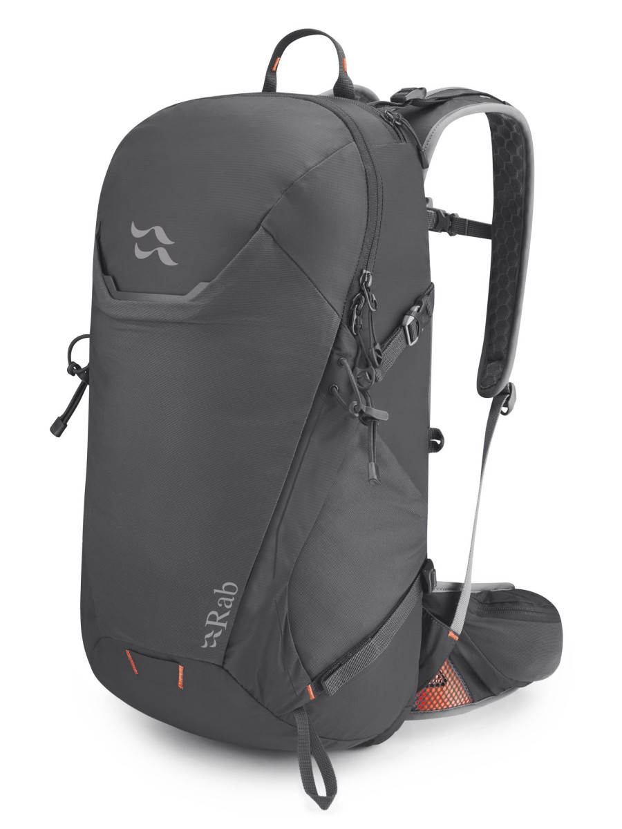 Rucksacks Rab Day Packs | Rab Womens Aeon Nd25 Rucksack - Anthracite Grey