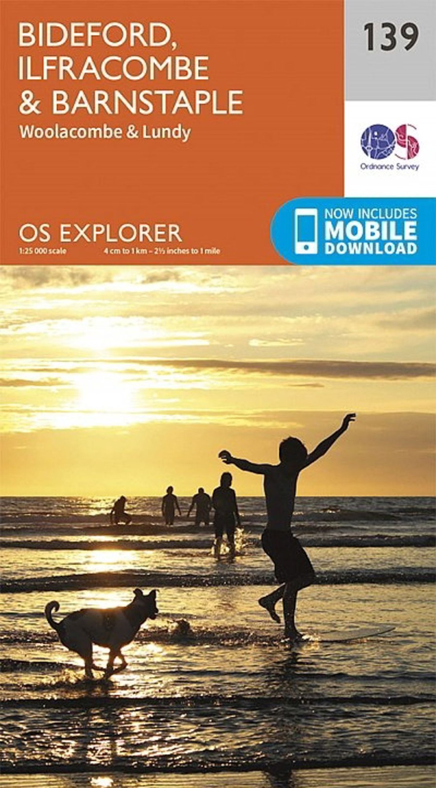 Equipment Ordnance Survey Maps And Books | Os Explorer Map 139 - Bideford, Ilfracombe And Barnstaple Orange