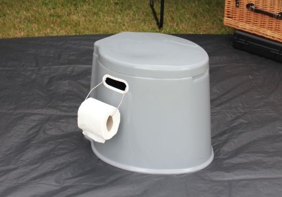 Camping Outdoor Revolution Other Camping Accessories | Blue Diamond Nature Calls Standard Portable Toilet - 6 Litre Grey