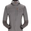 Clothing Rab Fleece & Mid Layer | Rab Mens Ascendor Hoody - Graphene Grey