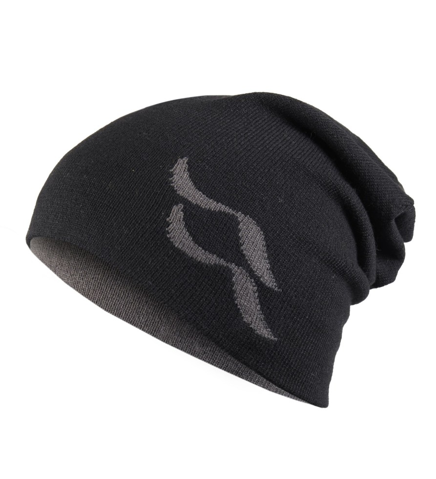 Clothing Rab Hats | Rab Wearya Reversible Beanie Graphene Black