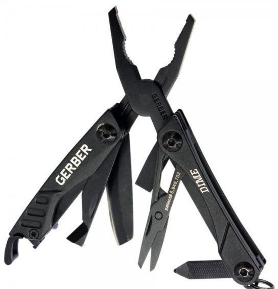 Equipment Gerber Knives & Multi-Tools | Gerber Dime Pocket Micro Tool Black