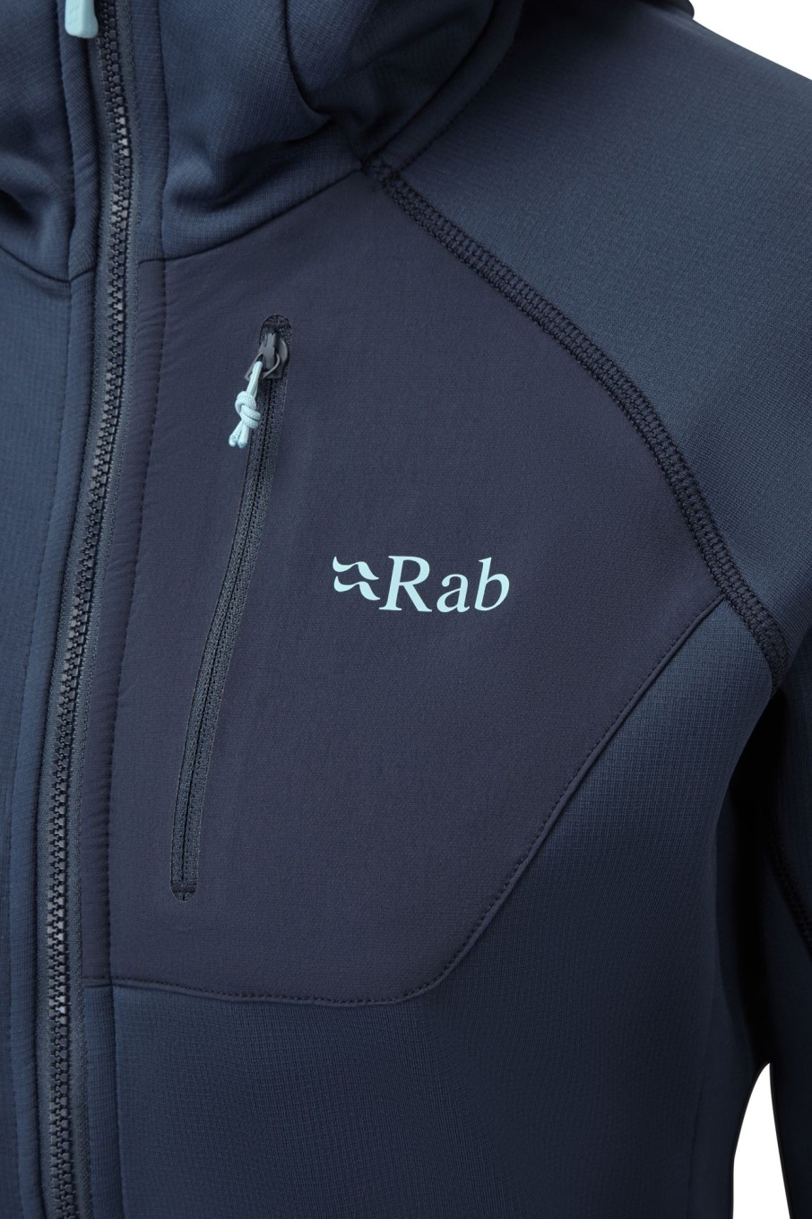 Clothing Rab Fleece & Mid Layer | Rab Womens Superflux Hoody - Deep Ink Blue