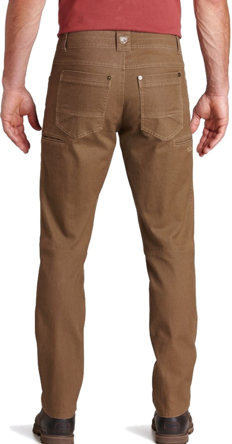 Clothing Kuhl Trousers & Leg Wear | Kuhl Mens Law Jean - Short Leg - Dark Khaki Brown