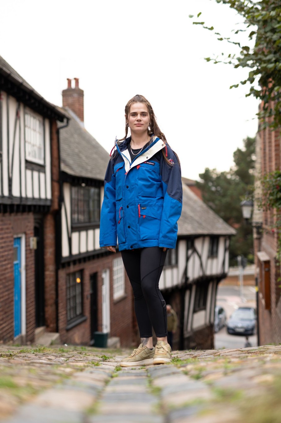 Clothing Berghaus Waterproof Jackets | Berghaus Unisex Mera Peak 2000 Jacket - Aquatic-Dusk-Linen White Blue