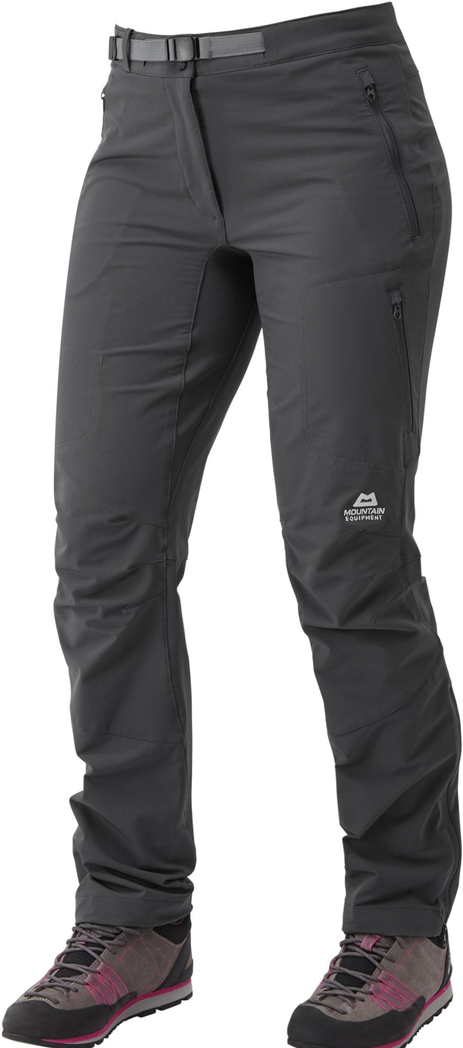 Clothing Mountain Equipment Trousers & Leggings | Mountain Equipment Womens Chamois Pant - Short Leg - Anvil Grey