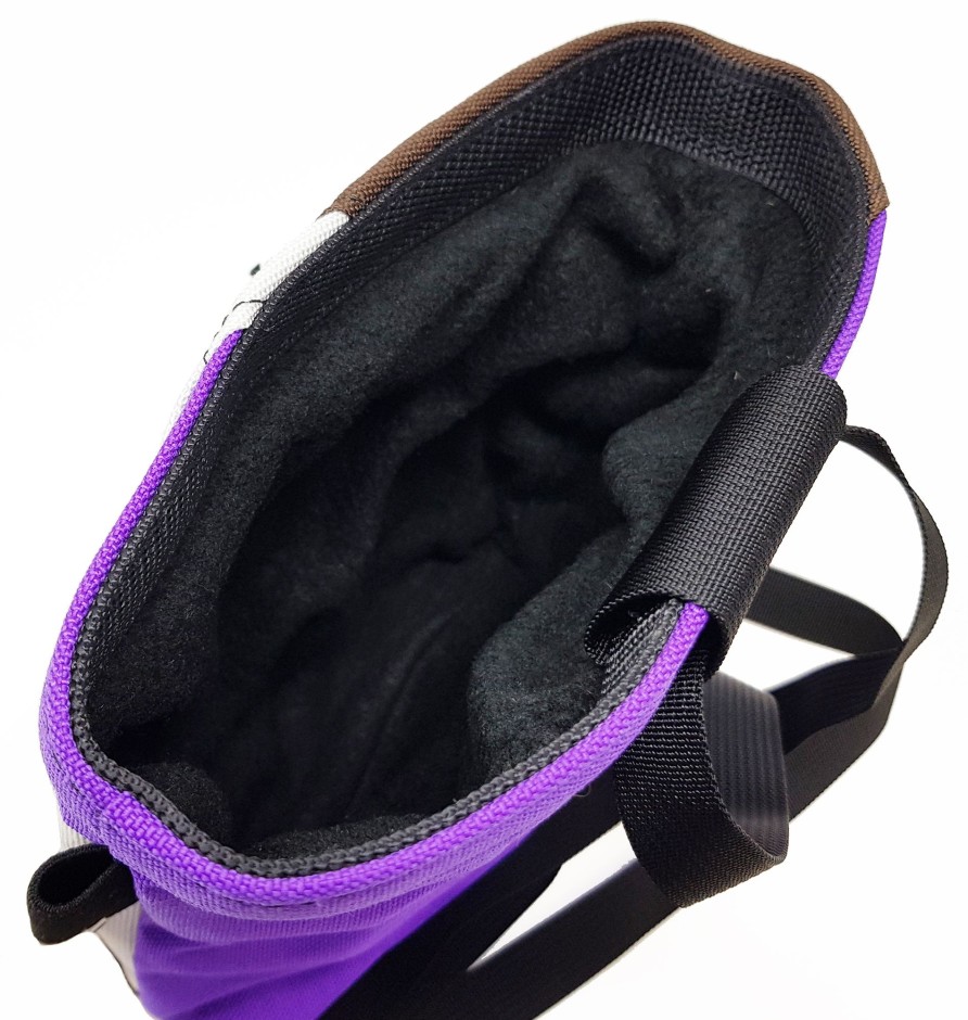 Equipment Organic Climbing Chalk & Chalkbags | Organic Climbing Chalk Bag - Xlarge Black