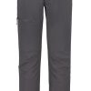 Clothing Rab Trousers & Leg Wear | Rab Mens Incline As Softshell Pants - Graphene Grey