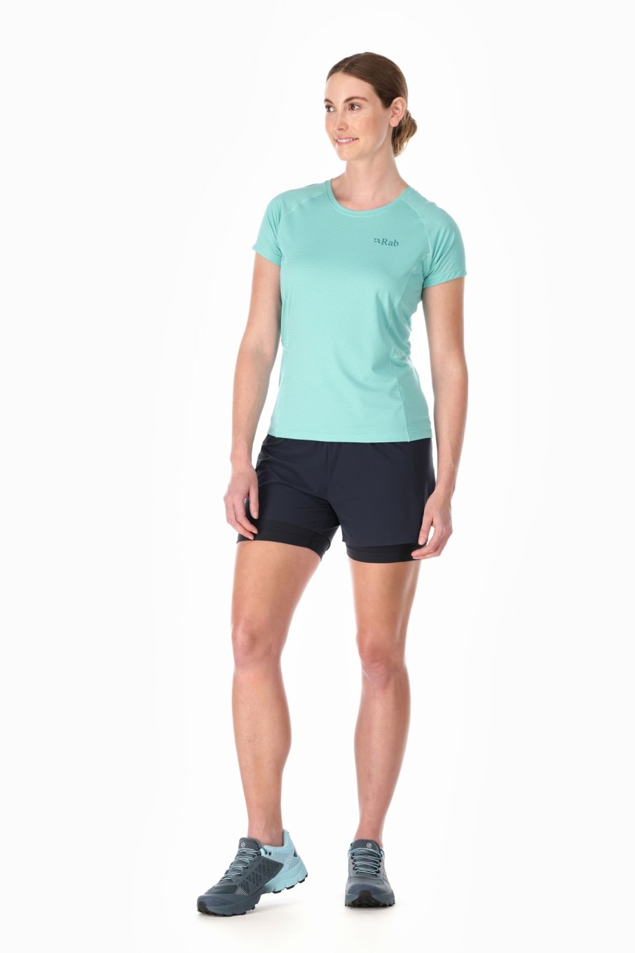 Clothing Rab T Shirts & Base Layers | Rab Womens Sonic Short Sleeved Tee - Meltwater Blue